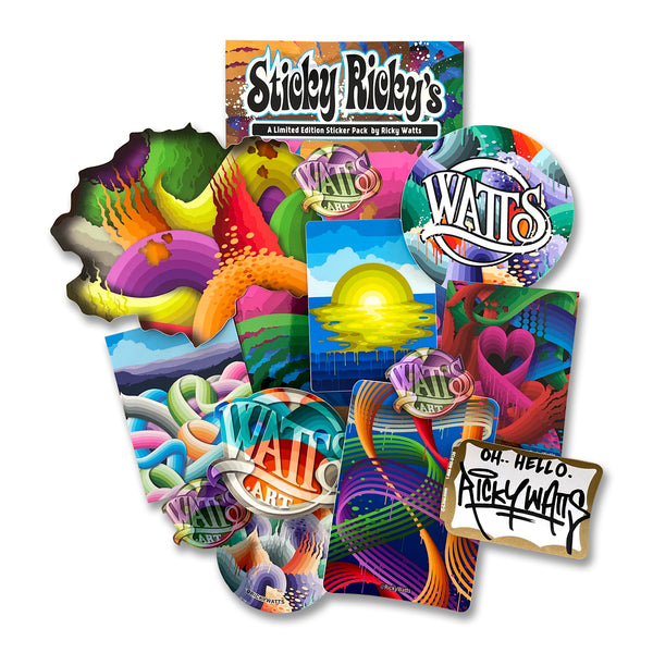 "Sticky Ricky's" Limited-Edition Sticker Pack