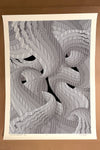 "Line Experiment One" - 18"x24" Original Test Print 1/1