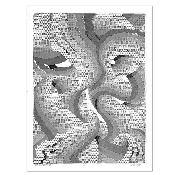 "Dot Experiment" - 18"x24" Original Test Print 1/1