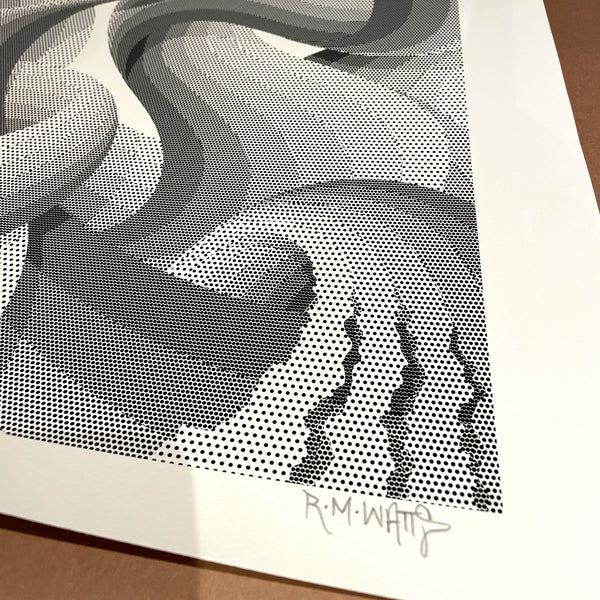 "Dot Experiment" - 18"x24" Original Test Print 1/1