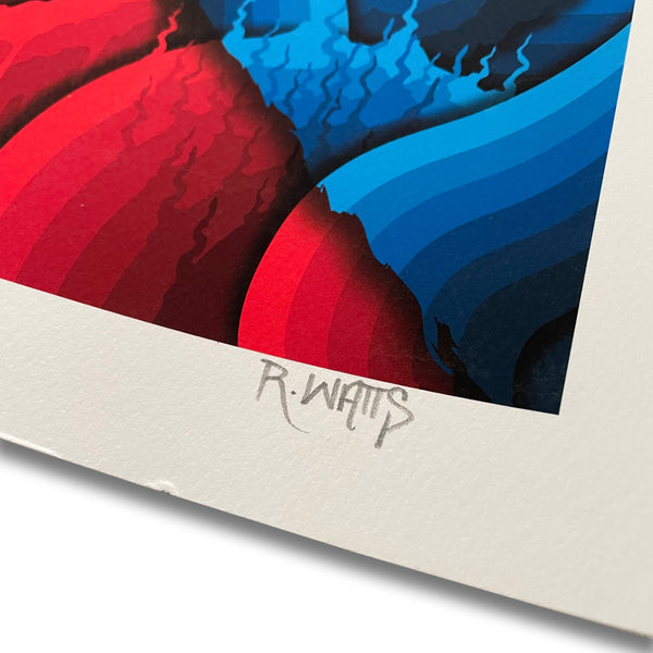"Meltin' Lava" - 24"x18" Edition 1/15
