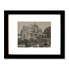 "Philip Sweed House" - 11.25" x 8.75" Original Drawing FRAMED