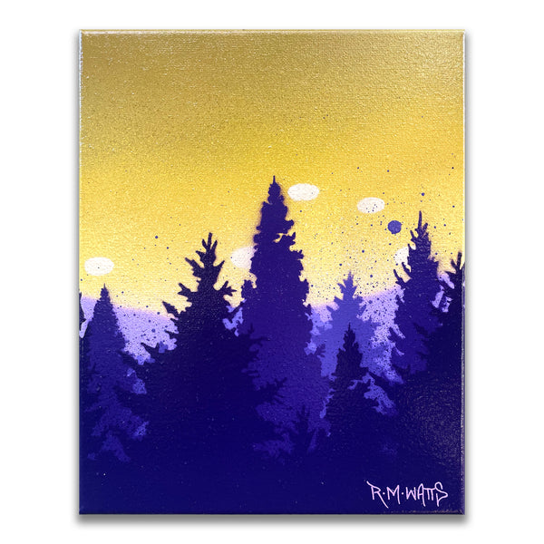 "Pulse Patterns 3" - 8"x10" Original Painting