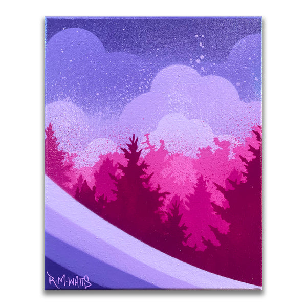 "Pulse Patterns 5" - 8"x10" Original Painting