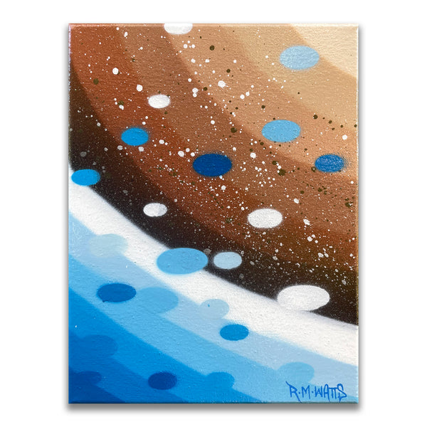 "Pulse Patterns 8" - 8"x10" Original Painting