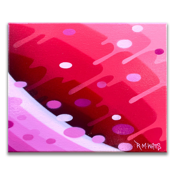 "Pulse Patterns 9" - 8"x10" Original Painting