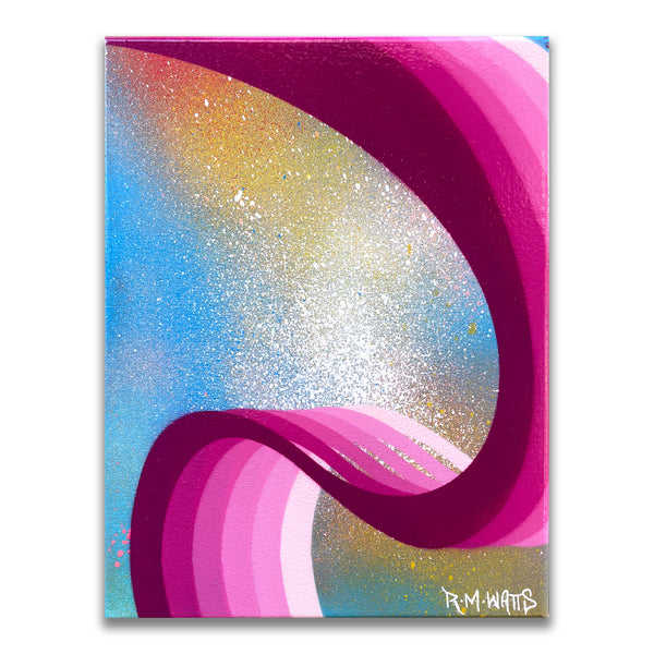 "Pulse Patterns 10" - 8"x10" Original Painting