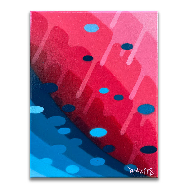 "Pulse Patterns 16" - 8"x10" Original Painting