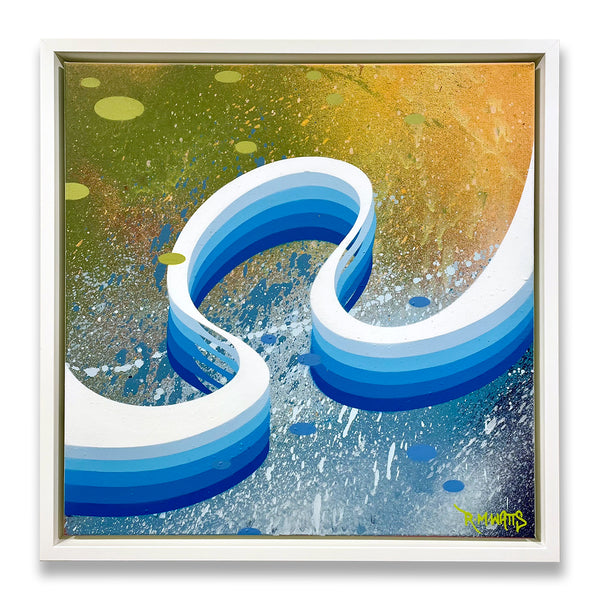 "Smooth Sailing" - 18"x18" Original Painting