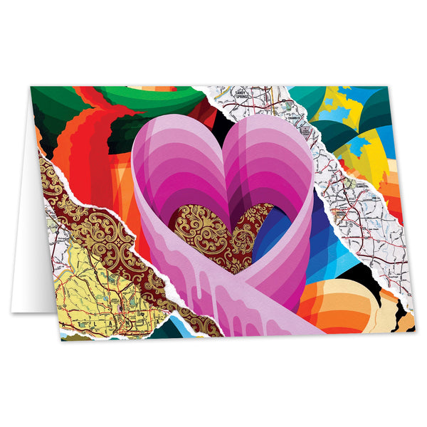 "ATL-OVE" Fold-Over Note Card