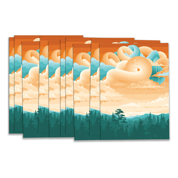Note Card - "Cloud Chasers Summer Variant"