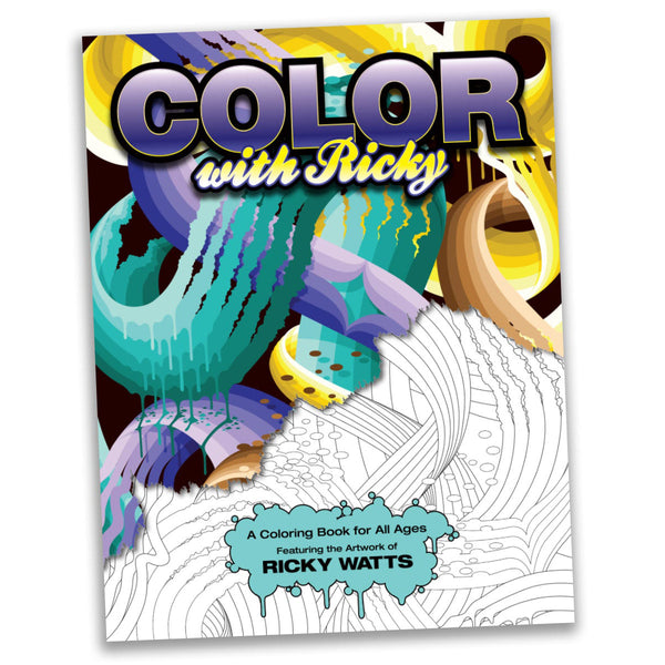 "COLOR with Ricky" - Coloring Book