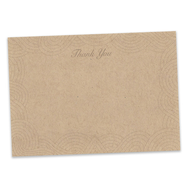 "Thank You" - Ten A6 Note Cards w/ Envelopes