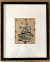 "Hot Cake House" - 8"x10" Original Drawing FRAMED