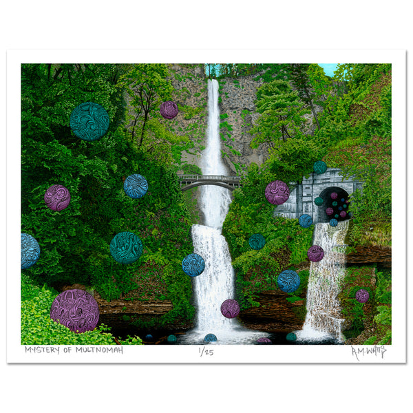 "Mystery of Multnomah" - 14x11, Edition of 25