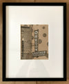 "Oregon Leather Company" - 8"x10" Original Drawing FRAMED