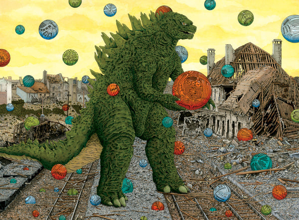 "Daikaiju Supreme" - 19"x14" Original Drawing