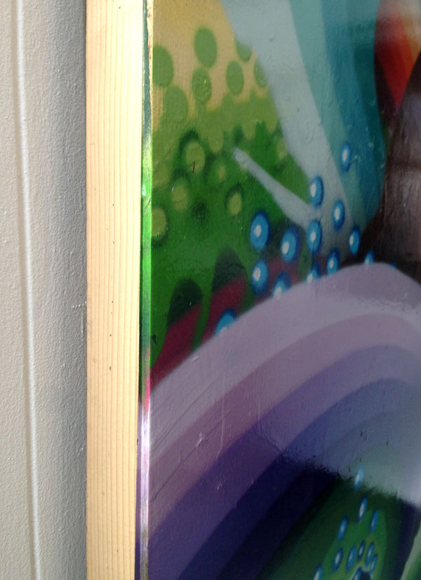 "Walking on a Dream" - 96"x48" Original Painting