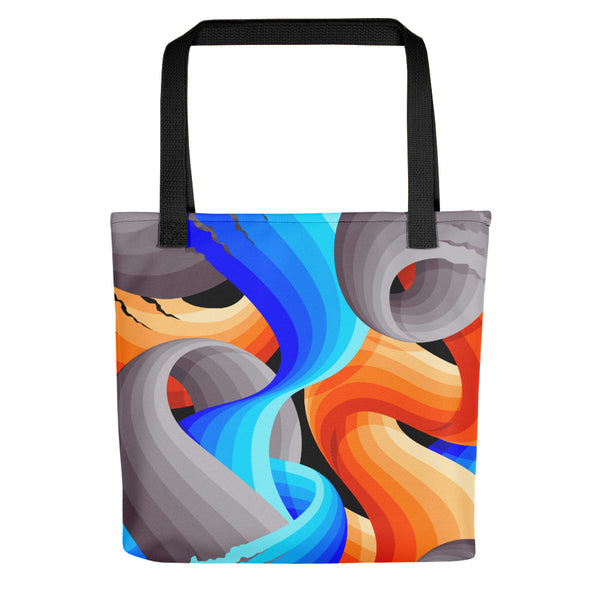 "Psychedelic Pipeline" Tote Bag