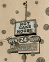 "Hot Cake House" - 8"x10" Original Drawing FRAMED
